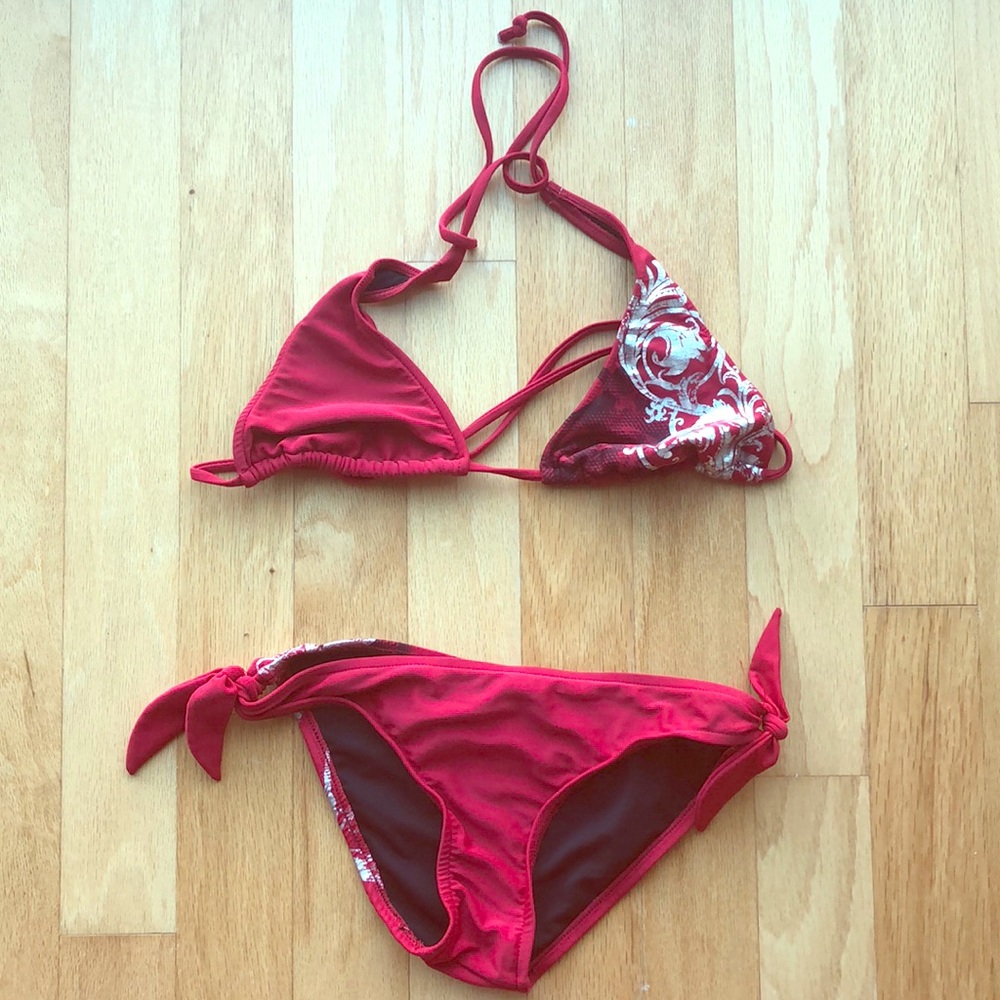 Red bikini